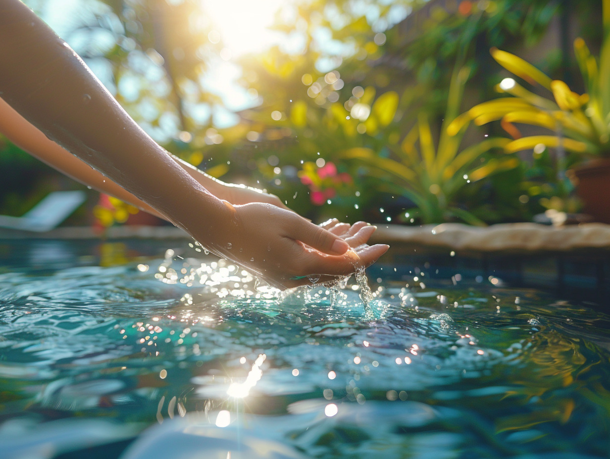 piscine eau trouble