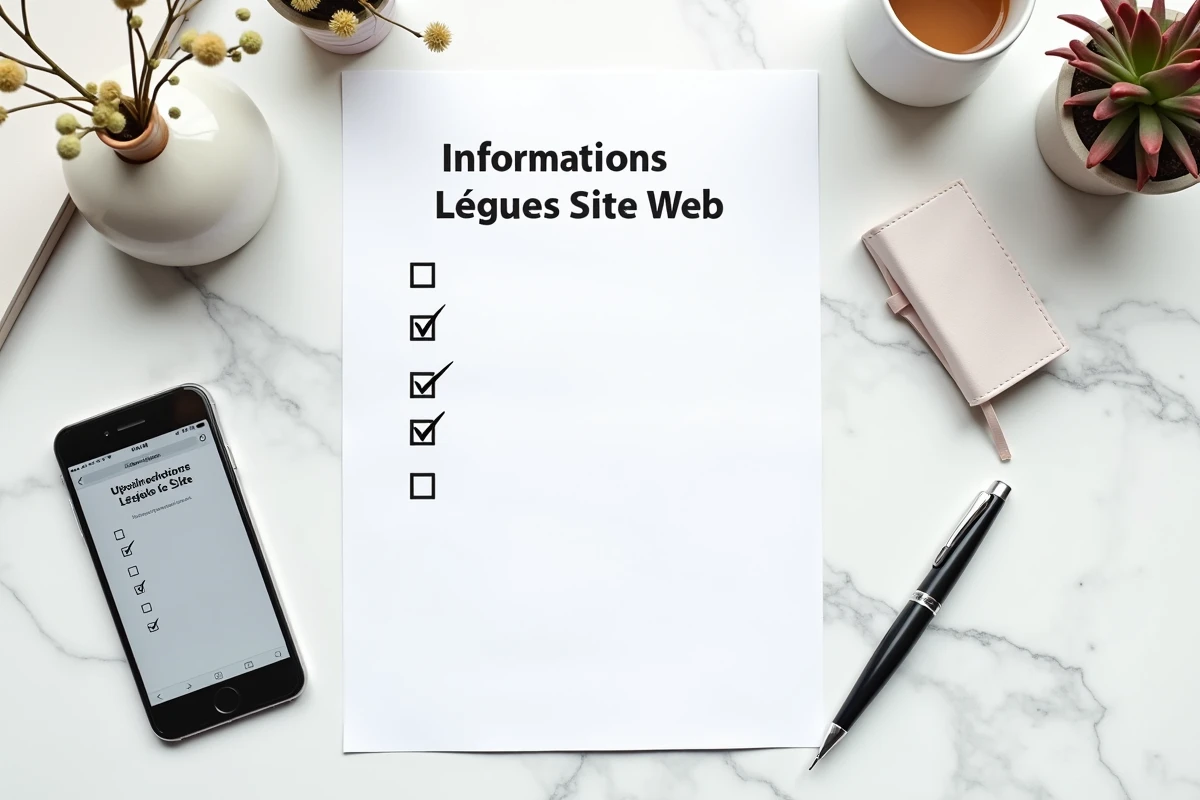 Flat-lay de documents légaux et éléments décoratifs pour site web de décoration intérieure